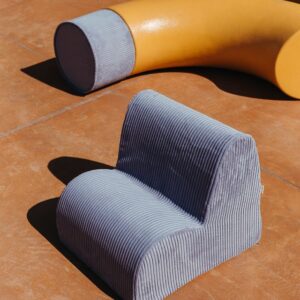 <strong>Wigiwama</strong> <BR> Fauteuil Kinderstoel Cloud <BR> Blueberry Blue <BR> 50x50x60 cm - Afbeelding 2