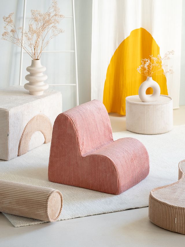 <strong>Wigiwama</strong> <BR> Fauteuil Kinderstoel Cloud <BR> Pink Mousse <BR> 50x50x60 cm - Afbeelding 6