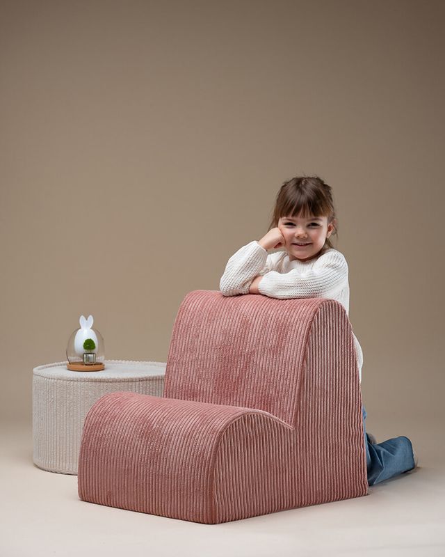 <strong>Wigiwama</strong> <BR> Fauteuil Kinderstoel Cloud <BR> Pink Mousse <BR> 50x50x60 cm - Afbeelding 7