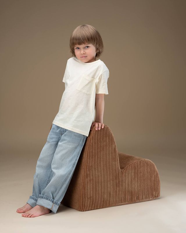 <strong>Wigiwama</strong> <BR> Fauteuil Kinderstoel Cloud <BR> Toffee <BR> 50x50x60 cm - Afbeelding 7