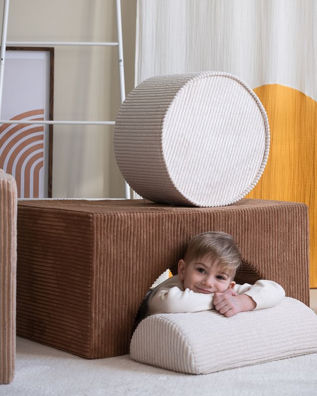 <strong>Wigiwama</strong> <BR> Ronde Poef <BR> Marshmallow <BR> Ø39 x 25 cm - Afbeelding 7