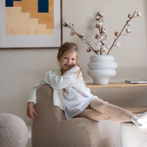 <strong>Wigiwama</strong> <BR> Fauteuil Kinderstoel Cloud <BR> Biscuit <BR> 50x50x60 cm - Afbeelding 8