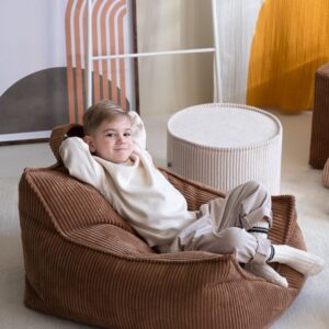 <strong>Wigiwama</strong> <BR> Ronde Poef <BR> Marshmallow <BR> Ø39 x 25 cm - Afbeelding 8