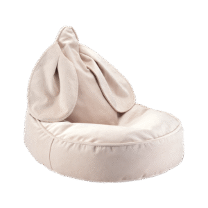 <strong>Wigiwama</strong> <BR> Zitzak Bunny <BR> Dusty Beige <BR> 60x60x75 cm