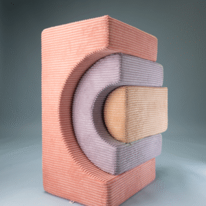 <strong>Wigiwama</strong> <BR> Rainbow Speelset <BR> Pink Mousse <BR> 75x49x37 cm - Afbeelding 2