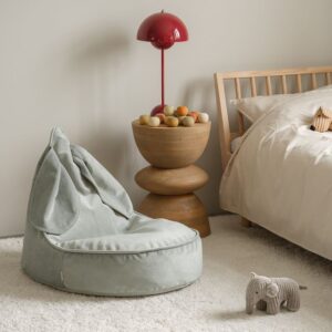 <strong>Wigiwama</strong> <BR> Zitzak Bunny <BR> Misty Green <BR> 60x60x75 cm - Afbeelding 11