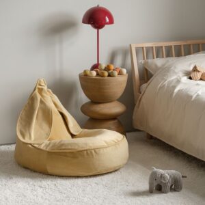 <strong>Wigiwama</strong> <BR> Zitzak Bunny <BR> Salted Caramel <BR> 60x60x75 cm - Afbeelding 12