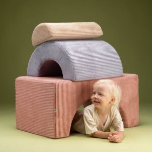 <strong>Wigiwama</strong> <BR> Rainbow Speelset <BR> Pink Mousse <BR> 75x49x37 cm - Afbeelding 4