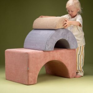 <strong>Wigiwama</strong> <BR> Rainbow Speelset <BR> Pink Mousse <BR> 75x49x37 cm - Afbeelding 5