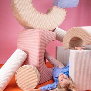 <strong>Wigiwama</strong> <BR> Rainbow Speelset <BR> Pink Mousse <BR> 75x49x37 cm - Afbeelding 6