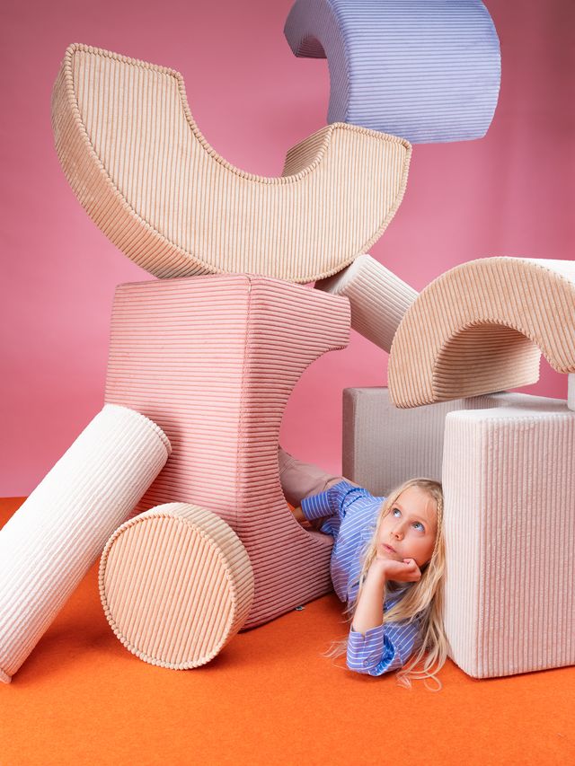 <strong>Wigiwama</strong> <BR> Rainbow Speelset <BR> Pink Mousse <BR> 75x49x37 cm - Afbeelding 7