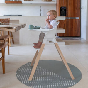 Knoeimat, Clean Wean Mat, Spotted Moss van Toddlekind - My Little Carpet