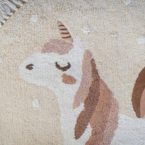 Vloerkleed Faye Unicorn van Tapis Petit - My Little Carpet