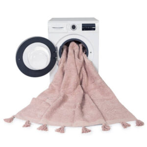 Wasbaar vloerkleed Hippy Stars Vintage Nude van Lorena Canals - My Little Carpet