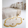 Vloerkleed Wolk Little Nimbus Citrus van Nattiot - My Little Carpet