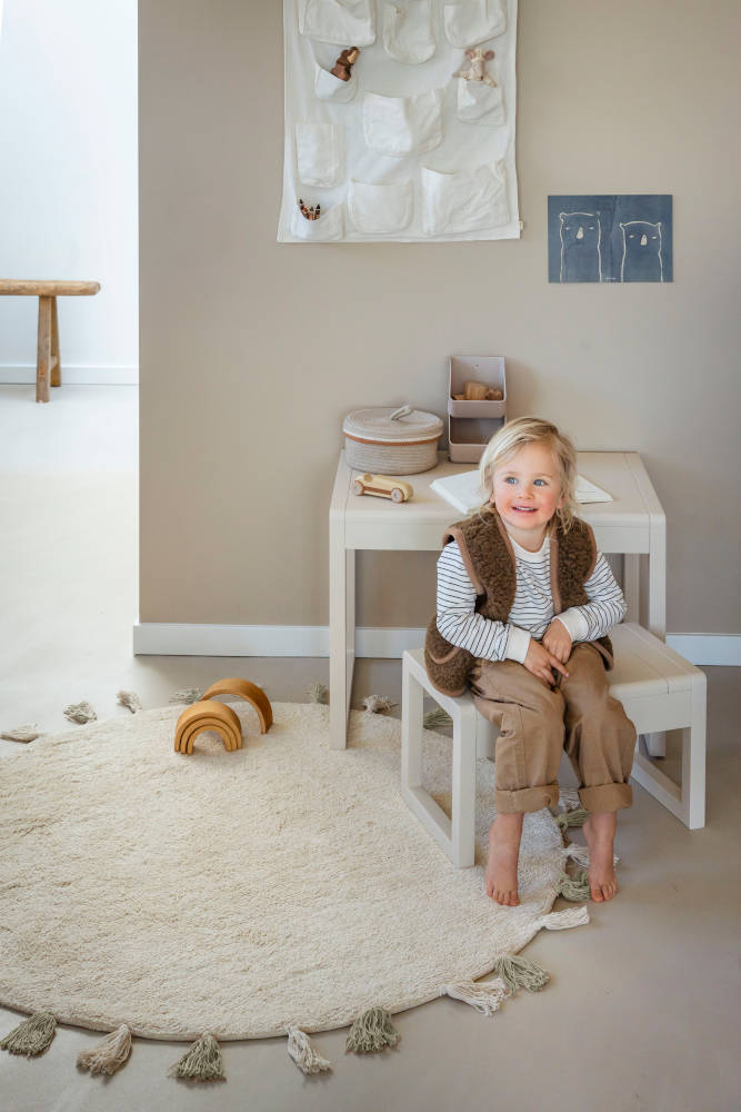 Vloerkleed Sara Natural van Tapis Petit - My Little Carpet
