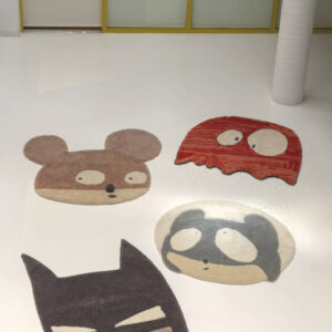 Wasbaar vloerkleed Woolable van Lorena Canals x Edgar Plans - My Little Carpet