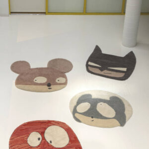 Wasbaar vloerkleed Woolable van Lorena Canals x Edgar Plans - My Little Carpet