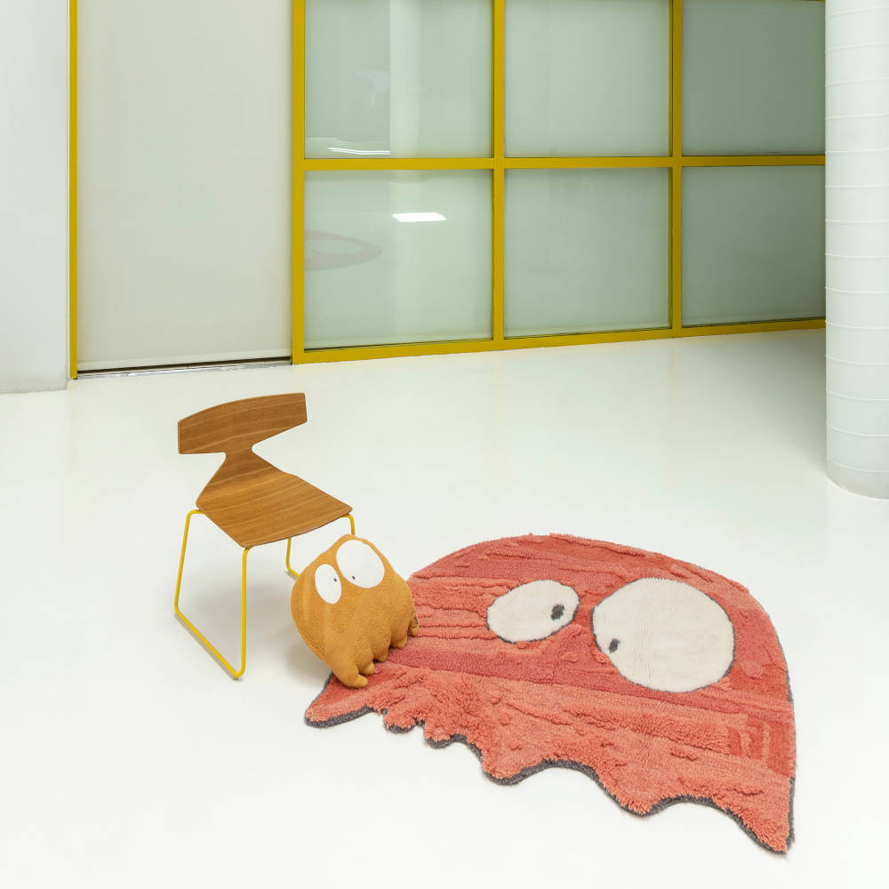 Wasbaar vloerkleed Ghosty Woolable van Lorena Canals x Edgar Plans - My Little Carpet