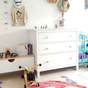 Wasbaar vloerkleed Ghosty Woolable van Lorena Canals x Edgar Plans - My Little Carpet