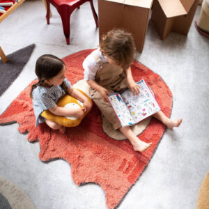 Wasbaar vloerkleed Ghosty Woolable van Lorena Canals x Edgar Plans - My Little Carpet