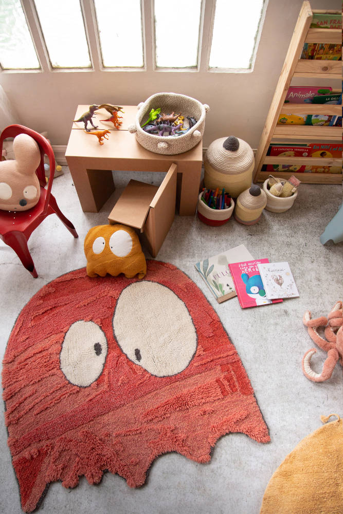 Wasbaar vloerkleed Ghosty Woolable van Lorena Canals x Edgar Plans - My Little Carpet