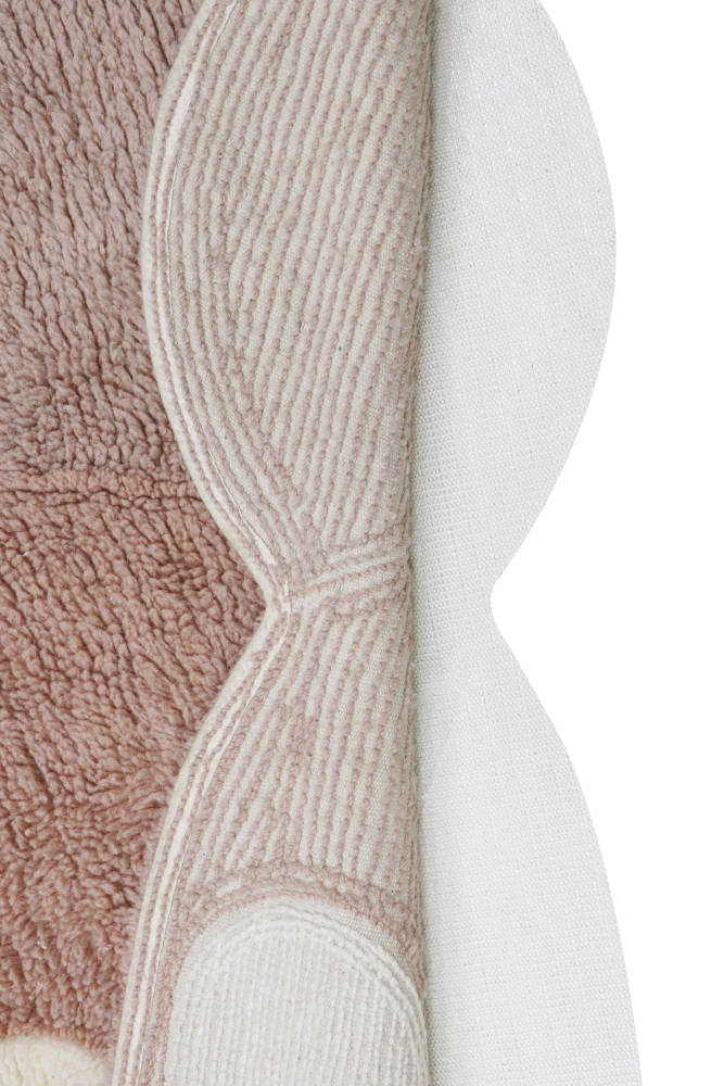 Wasbaar vloerkleed Miss Mighty Mouse Woolable van Lorena Canals x Edgar Plans - My Little Carpet