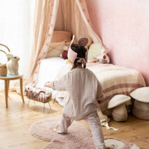 Wasbaar vloerkleed Miss Mighty Mouse Woolable van Lorena Canals x Edgar Plans - My Little Carpet