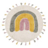 Rond Vloerkleed Rainbow Moss van Nattiot - My Little Carpet