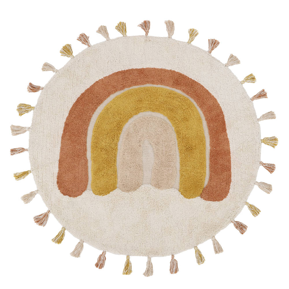 Rond Vloerkleed Rainbow Toffee van Nattiot - My Little Carpet
