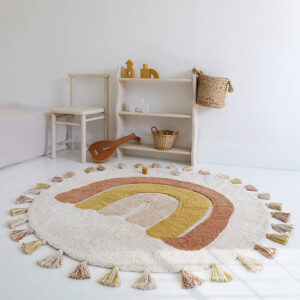 Rond Vloerkleed Rainbow Toffee van Nattiot - My Little Carpet