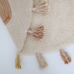 Rond Vloerkleed Rainbow Toffee van Nattiot - My Little Carpet