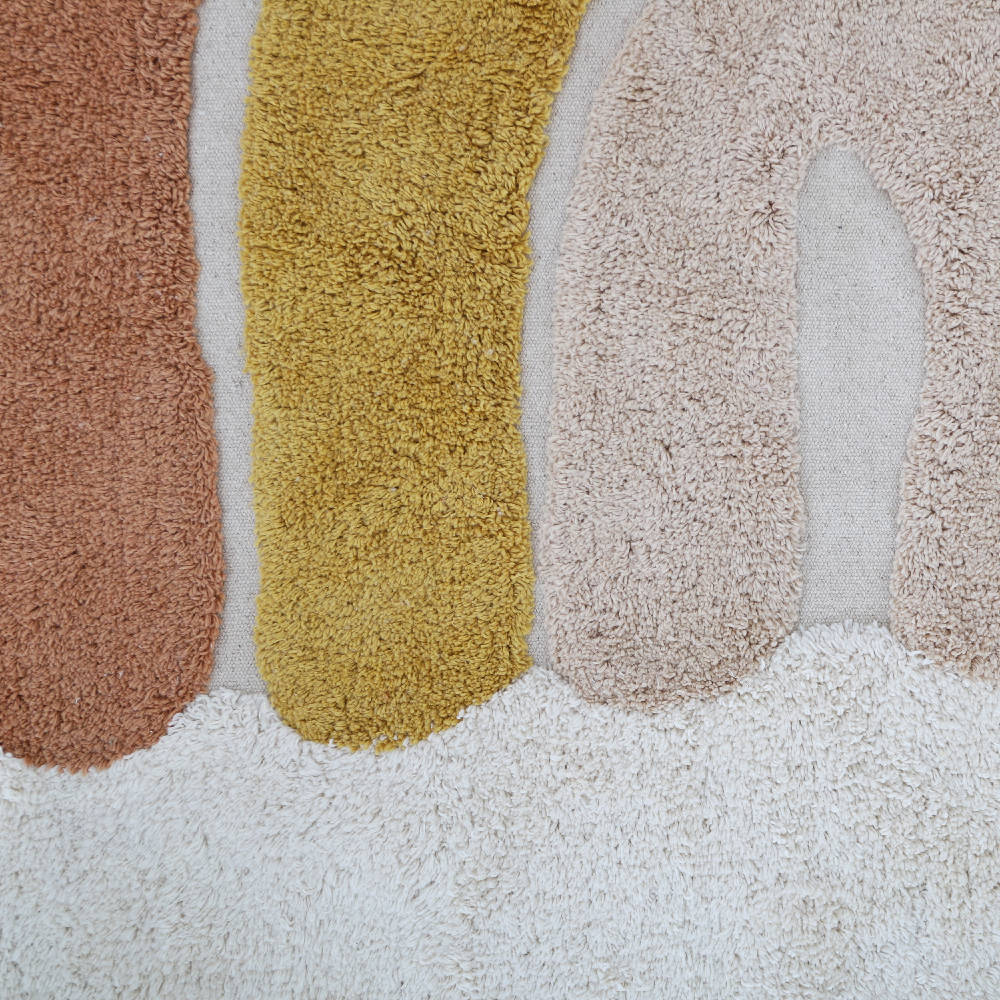 Rond Vloerkleed Rainbow Toffee van Nattiot - My Little Carpet