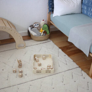 Wasbaar vloerkleed RugCycled Azteca van Lorena Canals - My Little Carpet