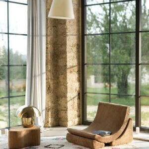 Wigiwama kinderfauteuil Toffee als eyecatcher in moderne kinderkamer