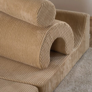 Flipster Brown Sugar als bouwset en comfortabele zitplek in de kinderkamer