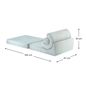 Flipster kinderstoel 156x67x16 cm uitgeklapt