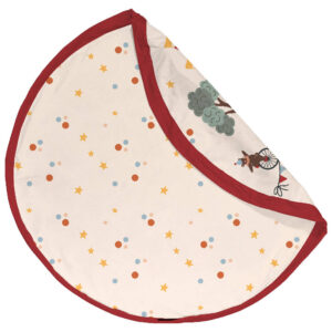 Play & Go Circus 2-in-1 speelkleed en opbergzak Ø140 cm met kleurrijke circus print