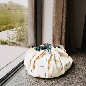 Play & Go Confetti 2-in-1 speelkleed als opbergzak dichtgetrokken met koord