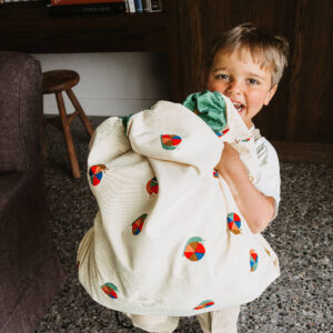 Play & Go Snail opbergzak in gebruik