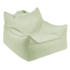 Wigiwama Outdoor Beanbag Chair Herba kinderzitzak in lichtgroene kleur voor tuin en terras