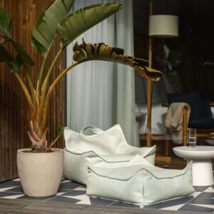 Wigiwama Beanbag Chair Herba comfortabele kinderzitzak voor tuin, balkon of zwembad