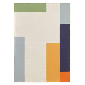 Lorena Canals gebreide deken Color Composition 130x180 cm multicolor plaid van katoen