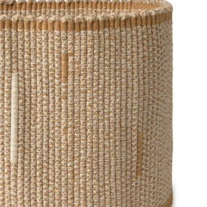 <strong>Lorena Canals</strong> <BR> Opbergmand Handloom Vertical <BR> Natural <BR> Ø35 x 25 cm - Afbeelding 4