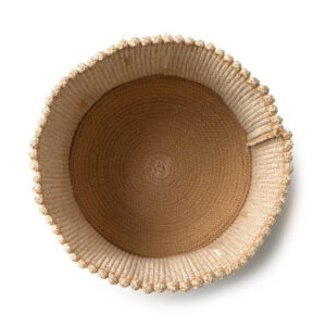 <strong>Lorena Canals</strong> <BR> Opbergmand Handloom Vertical <BR> Natural <BR> Ø35 x 25 cm - Afbeelding 5