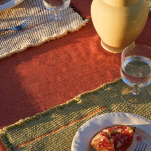 <strong>Lorena Canals</strong> <BR> Set van 2 Placemats Vertical <BR> Matcha <BR> 50x38 cm - Afbeelding 6