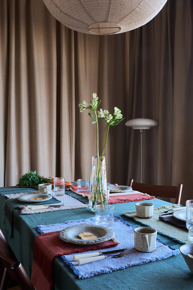 <strong>Lorena Canals</strong> <BR> Set van 2 Placemats Vertical <BR> New Terracota <BR> 50x38 cm - Afbeelding 6