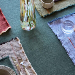 <strong>Lorena Canals</strong> <BR> Tafelkleed Vertical <BR> Duck Green <BR> 250x170 en 350x170 cm - Afbeelding 4