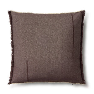 <strong>Lorena Canals</strong> <BR> Vierkant Kussen Vertical <BR> Coffeebean <BR> 45x45 cm