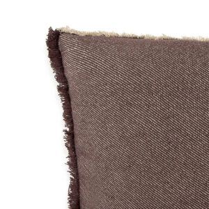 <strong>Lorena Canals</strong> <BR> Vierkant Kussen Vertical <BR> Coffeebean <BR> 45x45 cm - Afbeelding 4